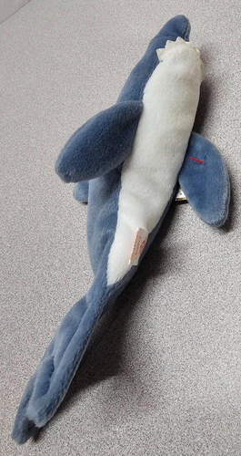 Ty Beanie Baby Crunch The Shark DOB January 13, 1996 w/ Tags - Picture 8 of 13