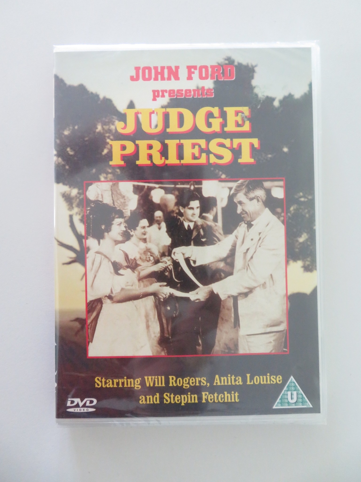 JUDGE PRIEST (DVD) WILL ROGERS TOM BROWN 1934 REGION 2