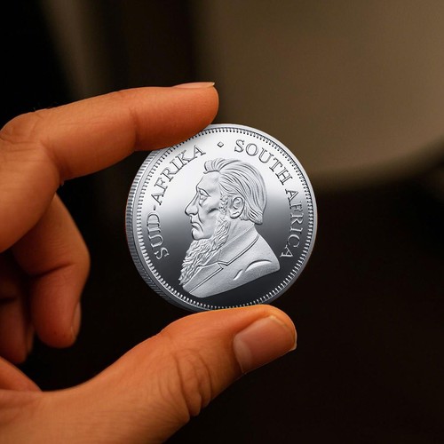 Moneda Krugerrand de Plata Sudáfrica 2023 1oz FINA R1 Colección Sin Circular - Imagen 6 de 8