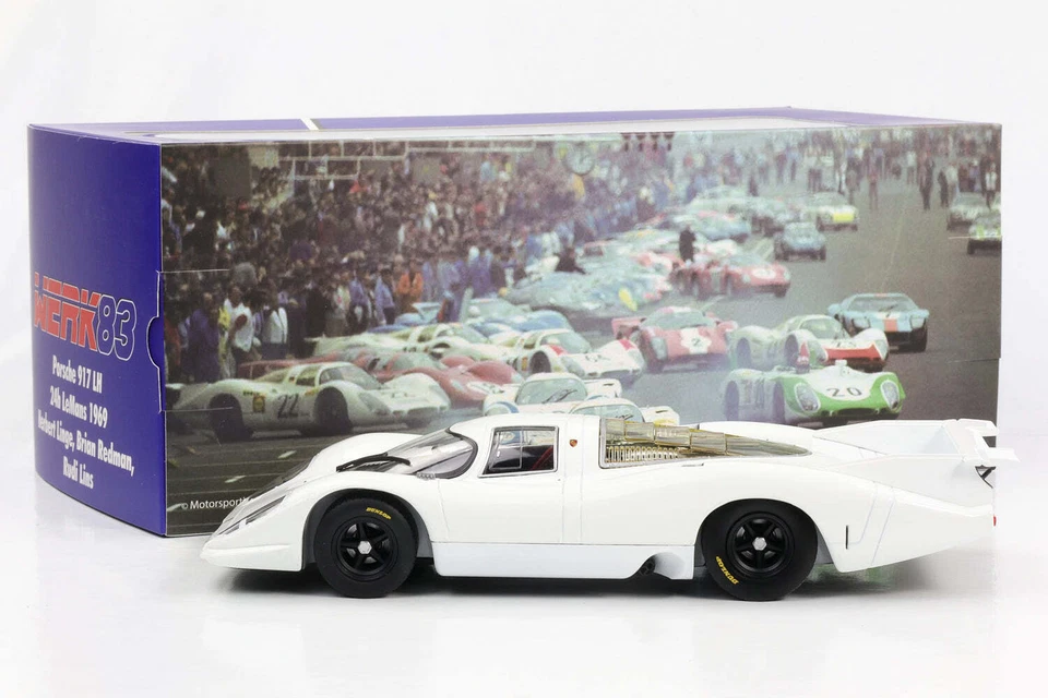 1:18 Porsche 917 LH 24H LeMANS 1969 corpo normale bianco WERK83 pressofuso - Immagine 3 di 4