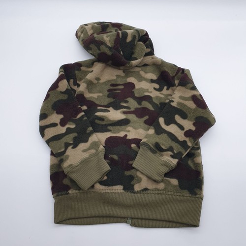 Garanimals Child 24M Boys Camouflage Hoodie Youth Sport Full Zip Sweatshirt - Picture 7 of 9