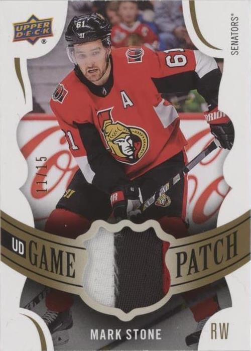 2018-19 Upper Deck - Mark Stone #GJ-ST - 1 of 1