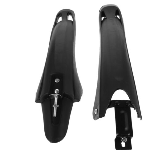 Mountain Bike Bicycle Mud Guard Vintage Front Rear Plastic Guards Red - Picture 4 of 12