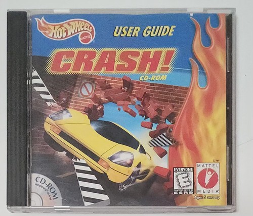 Set of 2 Hot Wheels CD-ROM Stunt Truck Driver & CRASH! (PC, 1998-99) Win 95 98 - Picture 7 of 10