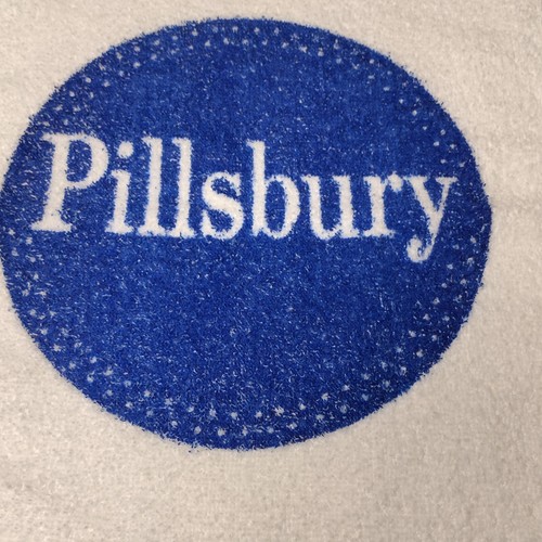 Pillsbury Blue Logo White Kitchen Tea Towel 11" (W) x 17" (L) - Picture 2 of 24