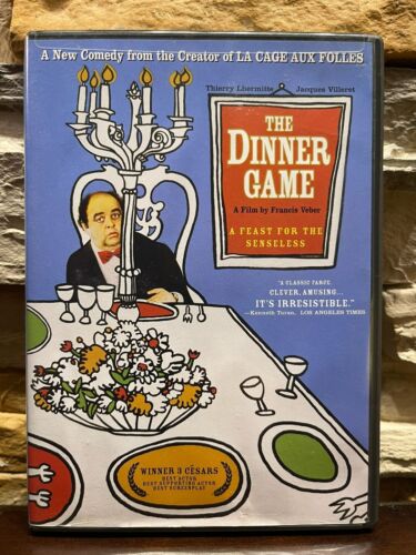 DAS DINNER-SPIEL: Thierry Lhermitte Jacques Villeret Catherine Frot PG13 GEBRAUCHT DVD