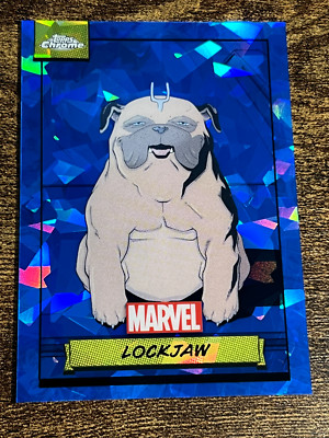 LOCKJAW 2024 Topps Chrome Marvel Sapphire Refractor #133