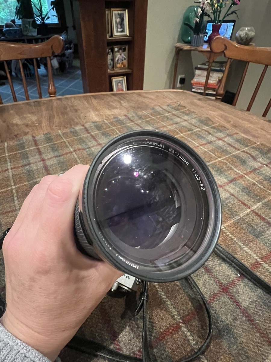 Honeywell Pentax Spotmatic 35mm Film Camera With TAMRON 1: 3.5-42