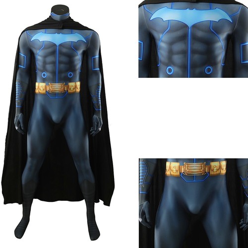 Batman Mono Cosplay Body Capa Disfraz Adulto Niños Halloween Cos - Imagen 3 de 10