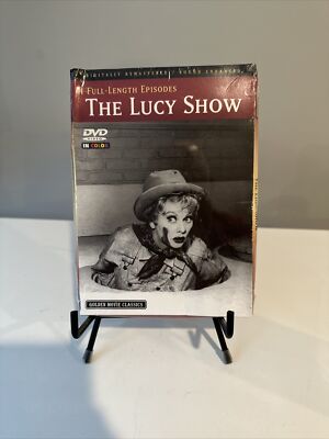 THE LUCY SHOW 4 Full-Length Episodes DVD - In Color - Golden Movie Classics