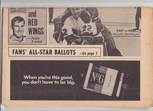 VINTAGE - THE HOCKEY NEWS - NEWSPAPER - YOU PICK FROM LIST - 1960's / 70's - Picture 34 of 154