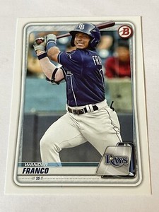 2020 Bowman Prospect Paper Base Card Wander Franco #BP-1 Tampa Bay Rays