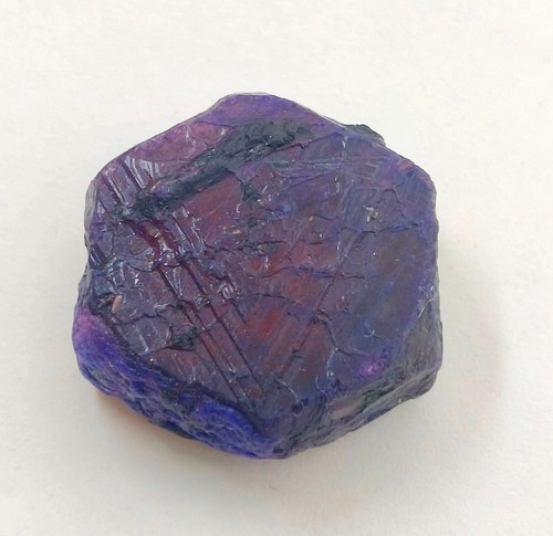 51 Cts Natural Blue Sapphire Corundum Rough Loose Gemstone G77 - Picture 1 of 4