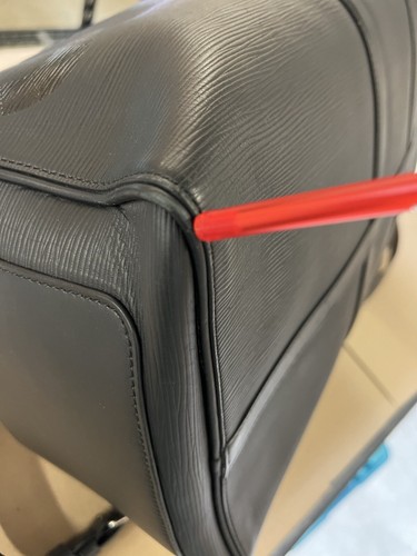 SS17 Pre-Owned Louis Vuitton x Supreme Keepall 55 Black 2017 - Picture 17 of 22