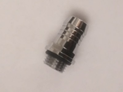 Alphacool 13mm (1/2'') barbed fitting G1/4 with O-Ring ''FatBoy'' - Chrome