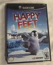 Happy Feet (Nintendo GameCube, 2006) - CIB - Disc Resurfaced - Tested