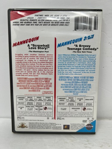 Mannequin / Mannequin 2: On The Move (DVD) Romance New and Sealed!!! - Picture 3 of 3