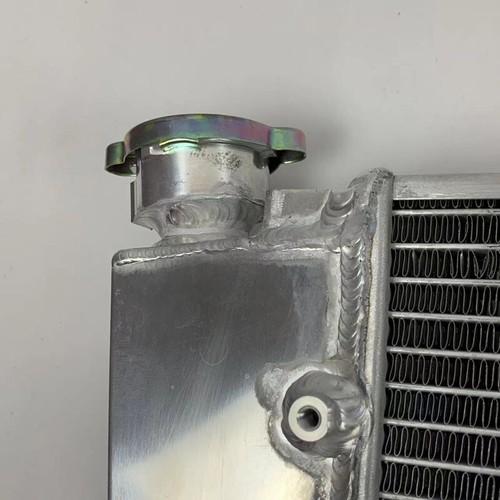 2 Rows Aluminum Radiator For 1984-1991 VW GOLF MK1 Jetta SCIROCCO GTI 1.6L 1.8L - Picture 9 of 13