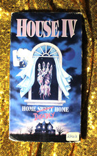 House IV 4 VHS RCA Horror Haunted House Movie HTF OOP RARE OG