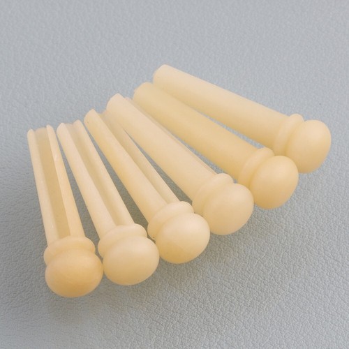 Unbleached Slotted Bone Nut Saddle Bridge Pins Set for YAMAHA FG Series Guitar - Picture 4 of 6