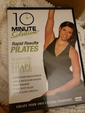 10 Minute Solution: Rapid Results Pilates (DVD, 2006) New Sealed