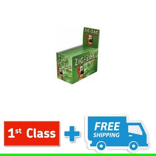 1000 Zig Zag Vert Rizla / Papier à Rouler 20 Packs X 50 Papers De - Bild 4 von 7