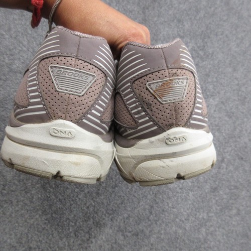 Brooks Addiction Walker Womens Sneaker 12 D Shark Alloy Oyster Shoes 1203081D094 - Picture 6 of 11