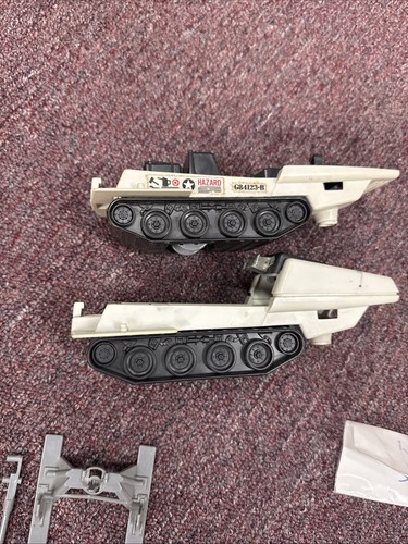 2x 1983 GI Joe ARAH POLAR BATTLE BEAR SNOWMOBILE for parts or rebuild Vintage - Picture 9 of 11