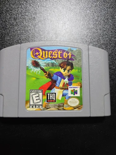 Quest 64 - N64 - Nintendo 64 - Cartridge - Authentic Tested & Guaranteed