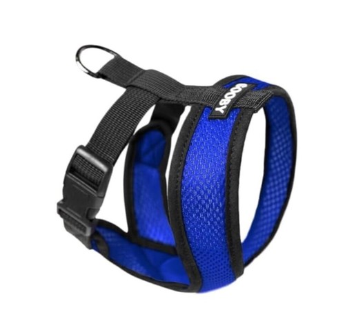 Gooby Blue Mesh Comfort X Dog Harness, Large