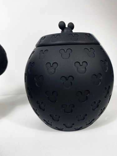 Disney Mickey Mouse Ears Black Soap Lotion Pump & Container SET NEW Embossed - Picture 4 of 6