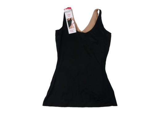 Red Hot Spanx 4-Wege Tank Shapewear S NEU schwarz/kaum blank