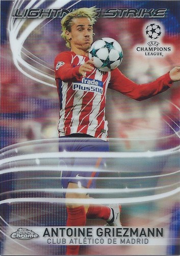 2017-18 Topps Chrome UEFA Champions League Lightning Strike You Pick the Card - Afbeelding 2 van 21