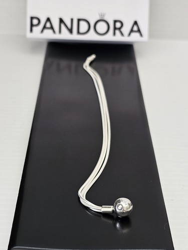 New Pandora Moments Multi Snake Chain Silver Charm Bracelet 599338 23cmFreePost - Picture 17 of 20