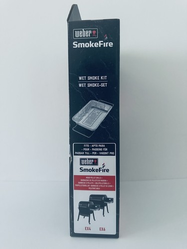 Weber Rauchfeuer Nassrauch Kit Grillzubehör Grillen Neu Smoker OVP - Bild 3 von 3