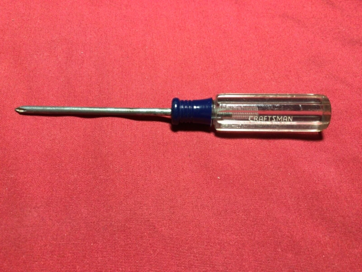 Craftsman 41293 U PR 0 Phillips Screwdriver 5 Long Overall made in USA