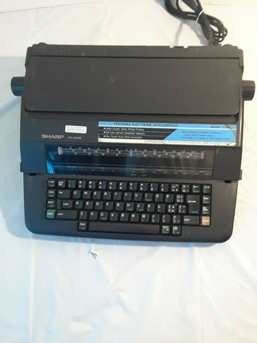 Máquina de escribir electrónica portátil Sharp PA-3100 II - Imagen 1 de 7