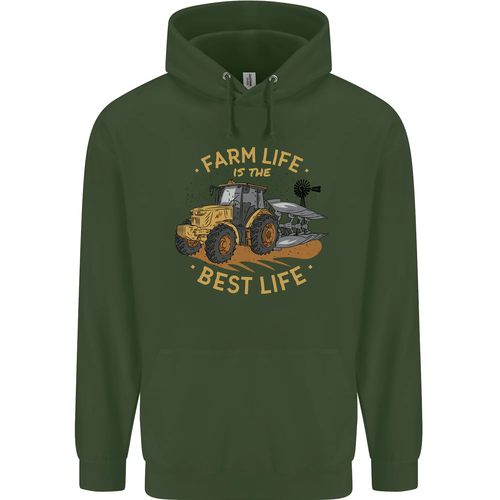Farming Farm Life is the Best LIFE Farmer Childrens Kids Hoodie - Picture 10 of 84