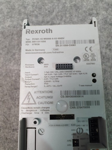 REXROTH FCS01.1E-W0006-A-02-NNBV MNR: R911311056 - Picture 6 of 10