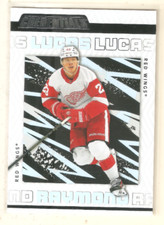 Lucas Raymond 2023-24 UD Credentials Base Card #31 Red Wings