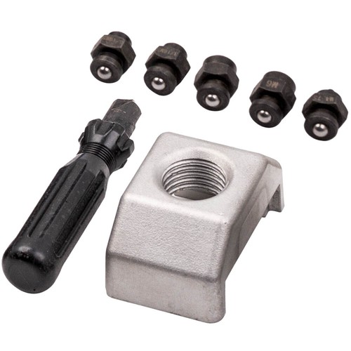 Mobiles hydraulisches Bördelgerät für Bremsleitungen 18-teilig Werkzeug Kit - Bild 5 von 7