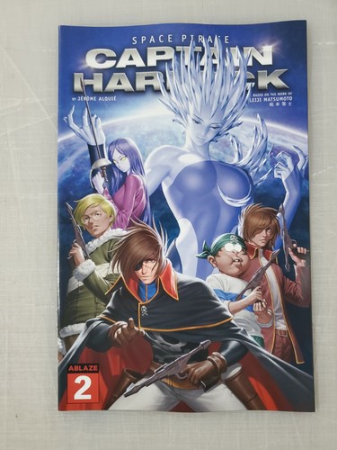 Space Pirate CAPTAIN HARLOCK #2 Ablaze Comics CHOOSE VARIANT A-G COVER 2021 - Picture 4 of 15