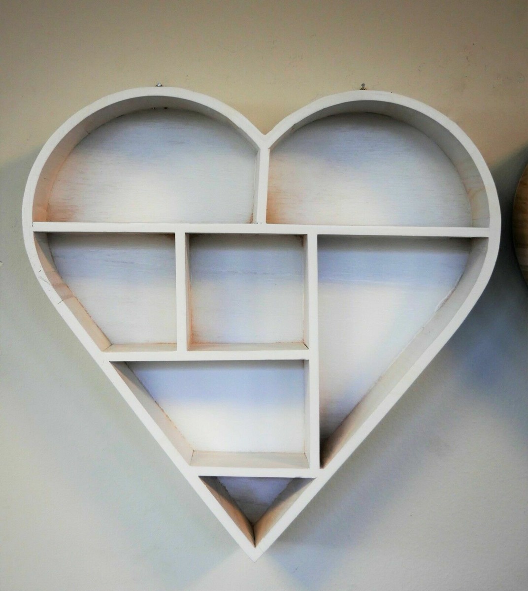 White hanging cheap shelf unit