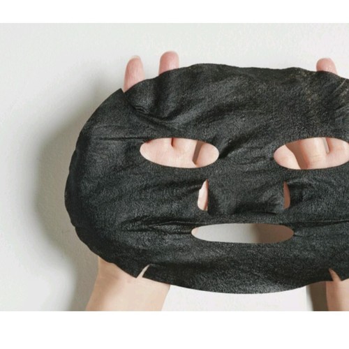 JAYJUN Real Water Brightening Black Hydro 1Step Mask 1Pack/10ct/Bamboo Charcoal - Picture 4 of 6