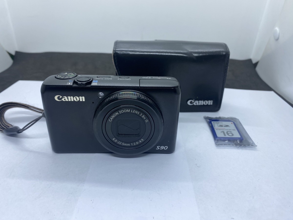 Canon powershot S90 デジタルカメラ バッテリー充電器付き コンパクトデジタルカメラ】PowerShot S90 基本情報
