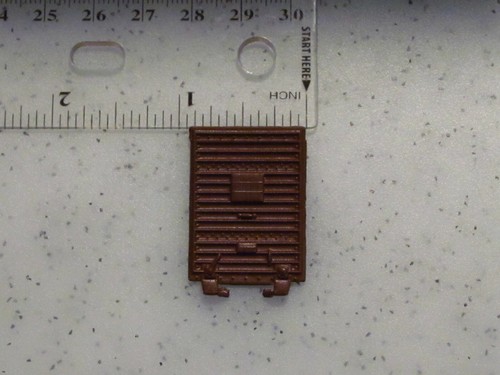 SET OF 1 BOX CAR DOOR, NEW OLD STOCK, SEE PICS.,BROWN PART # & BRAND UNKNOWN * - Picture 1 of 2