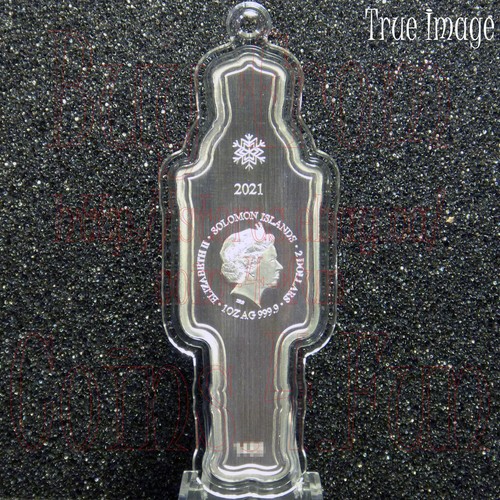 2021 The Nutcracker: Toy Soldier $2 Pure Silver Christmas Holiday Gift Coin PAMP - Picture 6 of 6