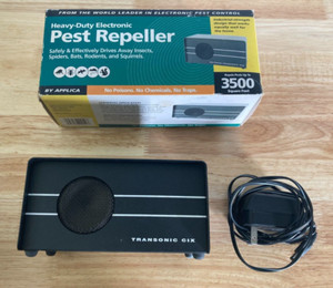 Transonic Cix Pest Repeller Speaker Model 0600 with Power Adapter (Tested)