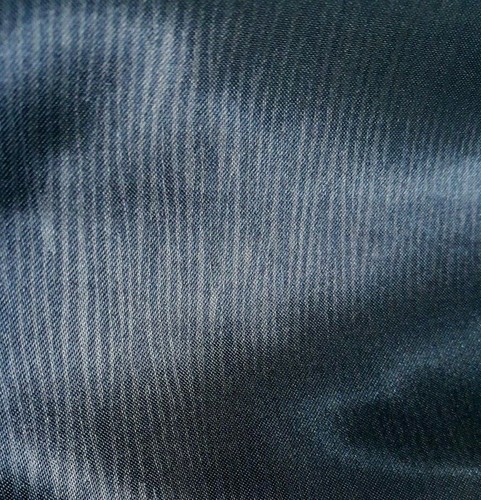 POLYESTER SATIN FABRIC BLUE TINY PATTERNED - SOLD BY THE METRE - Picture 2 of 10