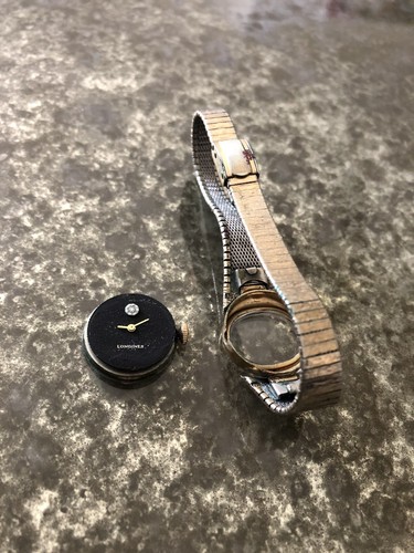 Vtg Longines 10K Rolled Gold Oval Case Manual Wind Ladies Watch Not Working GL1 - Picture 8 of 11